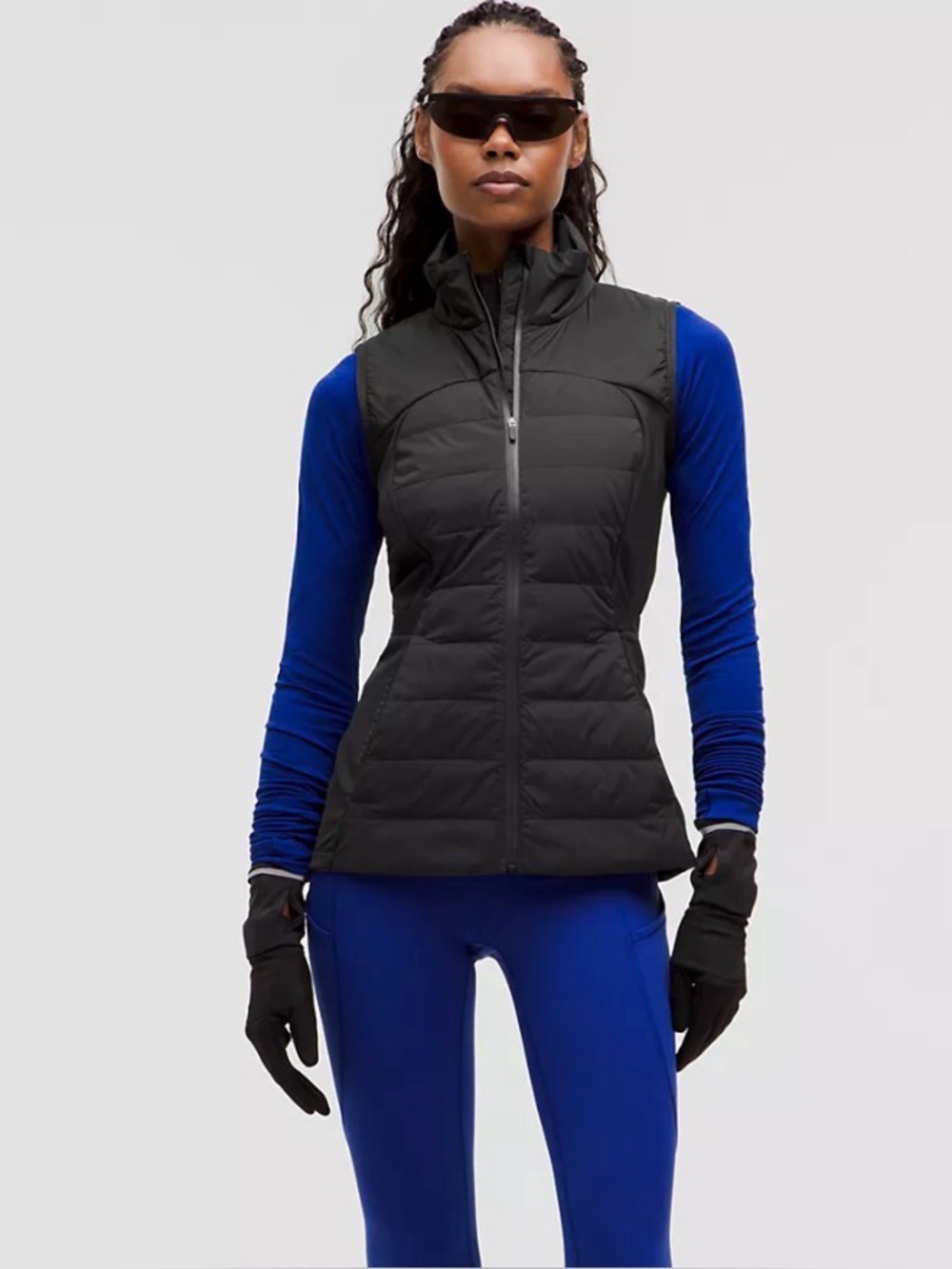 Lululemon Women’s Down For It All Vest Size 8 Athleisure Gorpcore Running Hike